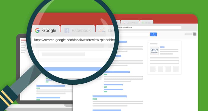 Google Leave Review Setup Page Graphics - Google